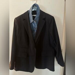 Veronica Beard Black Dicky Blazer